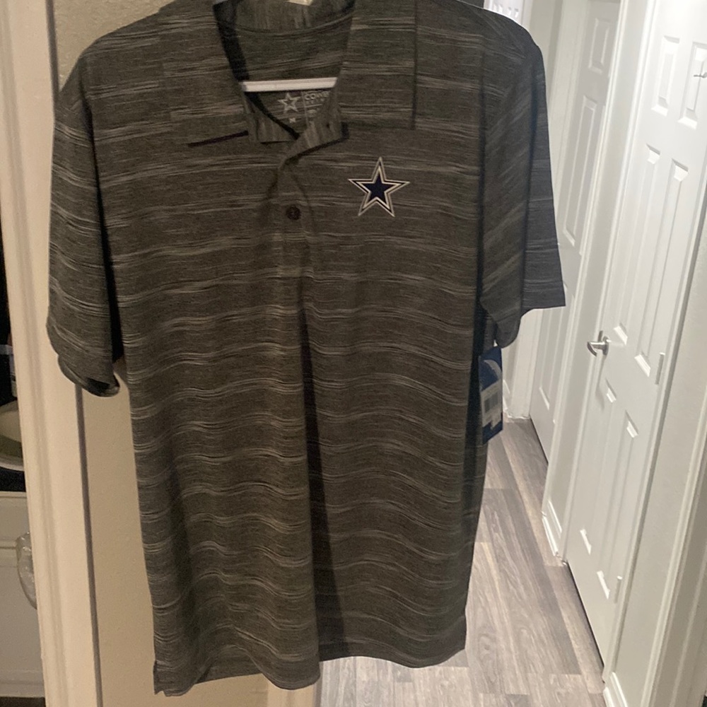 Brand Mew Dallas Cowboys Men Golf Style Shirt